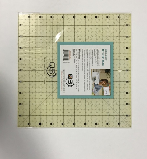 [33614] Non-Slip Ruler 10in x 10in (33614)