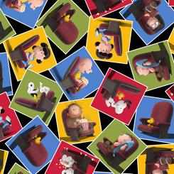 [22121] Popcorn & Peanuts 26840 J black (22121)