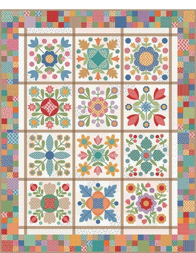 [31096] Prairie Meadow Sew Along Kit 68x85 (31096)
