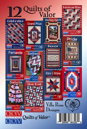 [33664] Quilts of Valor 12 Pattern Pack (33664)