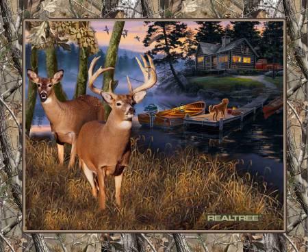 [27439] Realtree Lakeside Sunset Panel #135