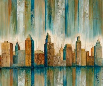 [27129] REFLECTIONS TEAL MULTI