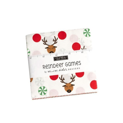 [32270] Reindeer Games Charm Pack 22440PP Moda Precuts#1