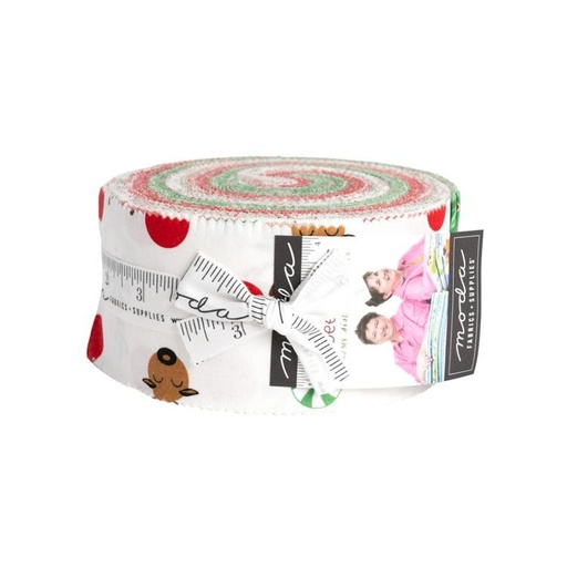 [32269] Reindeer Games Jelly RollÃ‚Â® 22440JR Moda Precuts#1