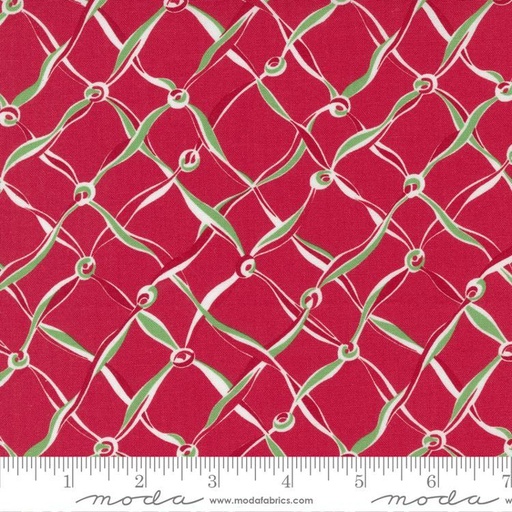 [32314] Reindeer Games Poinsettia Red 22443 13 Moda #1 (32314)