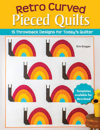 [33153] Retro Curved Pieced Quilts