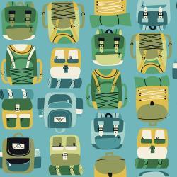 [28205] RJ1601-SK3 Camping Crew - Backpacks - Sky Fabric (28205)