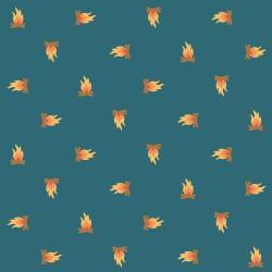 [28207] RJ1604-LA2 Camping Crew - Campfire - Lake Fabric (28207)