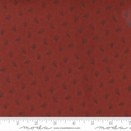 [29931] Rose Ferns Brick Red (29931)
