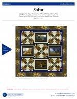 [22615] Safari quilt kit 75 x 75