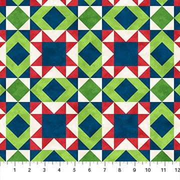 [27202] SANTA STOP HERE NAVY MULTI (27202)