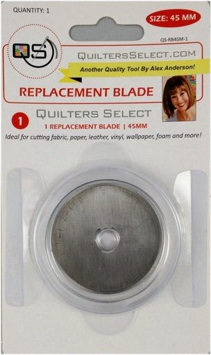 [33626] QS 45mm Replacement blades 1pk QS-RB45M-1 844050099290 (33626)