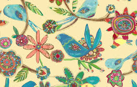 [34226] Serious Whimsey - Birdvine Ivory B (34226)