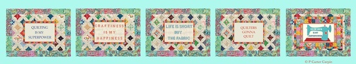 [34268] Serious Whimsey - Word Strip Quilt Labels (34268) #25