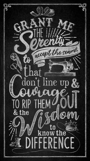 [29488] SEWING IS MY HAPPY PLACE Panel 24217-99 #52