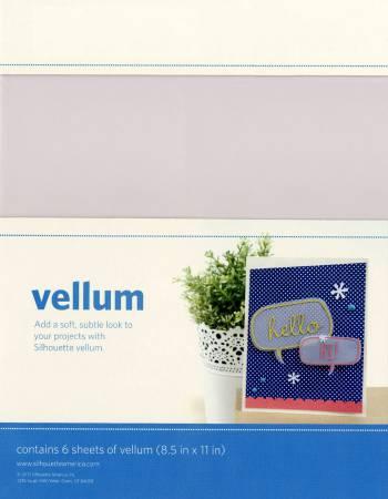 [23168] Sil-Vellum Vellum 6Pk