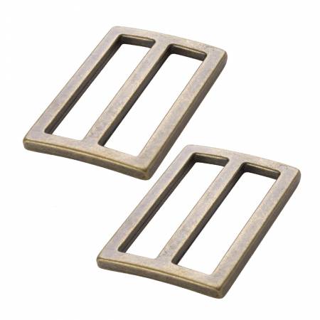 [33431] byAnnie Slider Widemouth 1-1/2in Antique Brass Set of Two (33431)