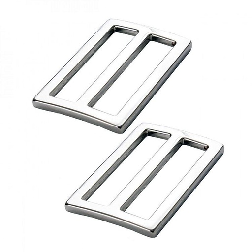[33489] byAnnie Slider Widemouth 1-1/2in Nickel Set of Two (33489)