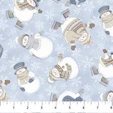 [34001] Snow Much Fun light blue multi (34001)