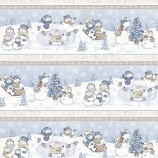 [34006] Snow Much Fun light blue multi (34006)