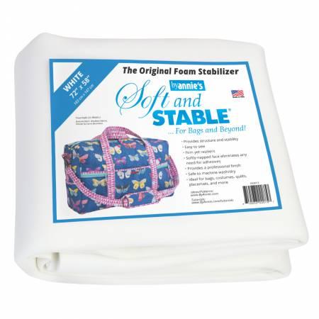 [15138] Soft & Stable 72 x 58 White (15138)