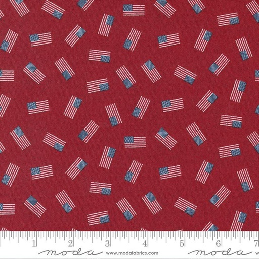 [31915] Stateside Flag Apple Red 55612 14 Moda #1 (31915)