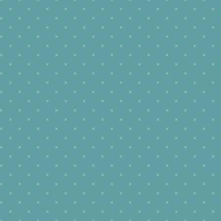 [28437] Bee Cross Stitch In Color Rileyteal (28437)