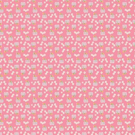 [32681] Storytime 30s Fences Pink (32681)