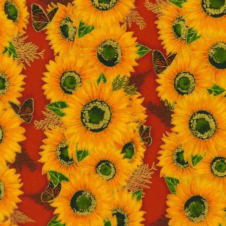 [30654] Stripe Terracotta w/Metallic (30654)