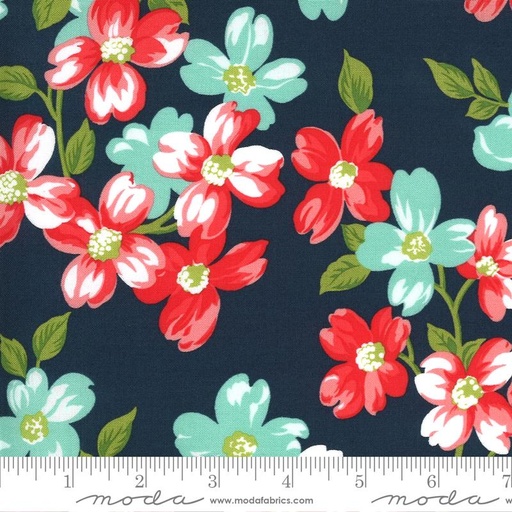 [28356] Sunday Stroll Navy Large Flower (28356)