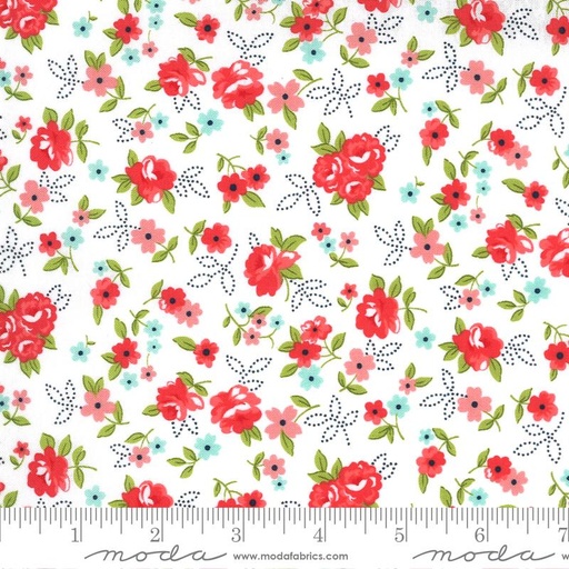 [28354] Sunday Stroll White Red (28354)