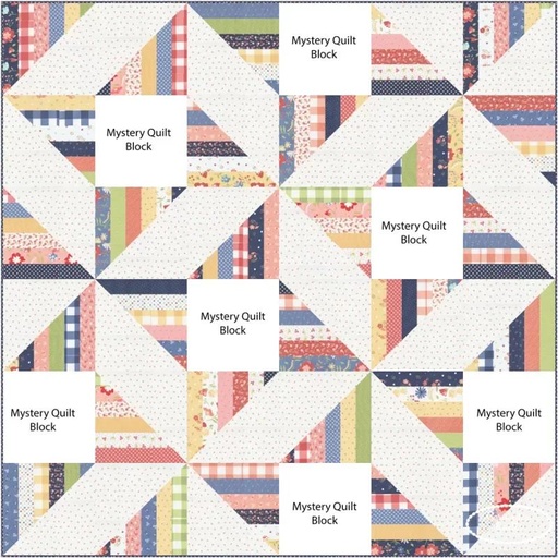 [31761] Sunny Patches Quilt Kit 69"x69" (31761)