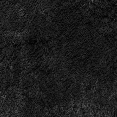[29569] Black Shaggy Cuddle 60" wide (29569)