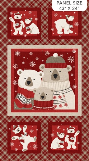 [31132] Warm and Cozy Flannel Panel 24" x 43" #87 (31132)