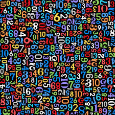 [34281] Black/Multi Numbers Flannel (34281)