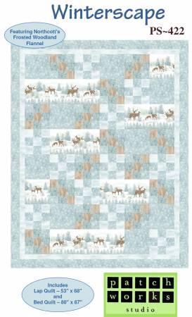 [27265] Winterscape Flannel Kit (80x87)