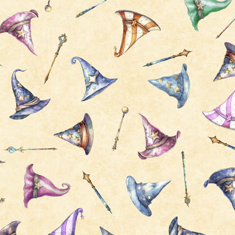 [34448] Lil' Wizards -Hat Toss cream (34448)