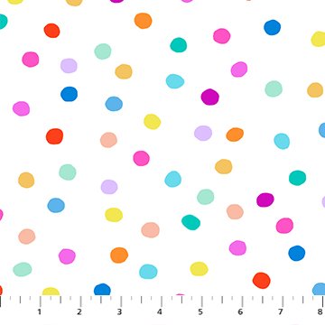 [34379] Dovetail - White Multi pom poms (34379)