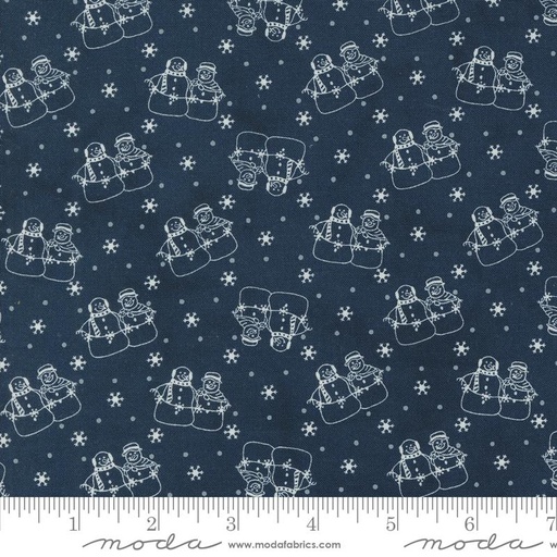 [34325] Snowman Gather IV Night Sky 49250 14 Moda #1 (34325)