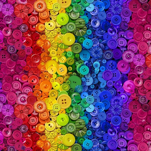 [34668] Sewing Room -BUTTON WAVE STRIPE (34668)