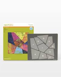 [34888] GO! Big Crazy Quilt-10" Finished Die # 55861 (34888)*