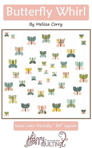 [34919] Butterfly Whirl G HQ 137 Happy Quilting#1 Pattern (34919)