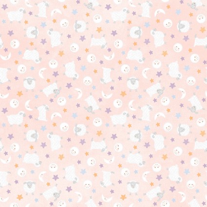 [35051] Little Chicks Flannel -Pink (35051)