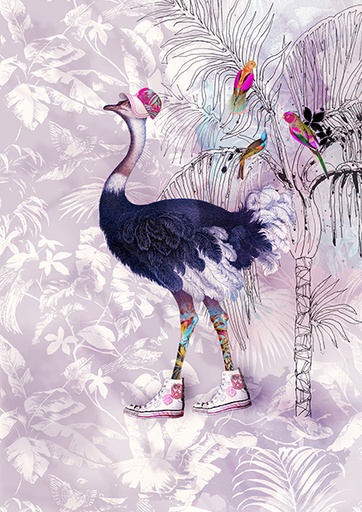 [35074] Tropic Walk -  Panel 30 ¾" x 42 ¼" (35074) #27