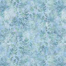 [35080] Tree Line - Dusty Blue Ditsy Leaves (35080)
