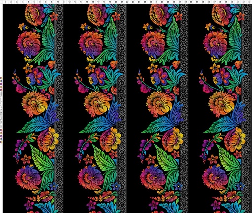 [35088] Vivid - Rainbow Border - 1VIV-1 (35088)