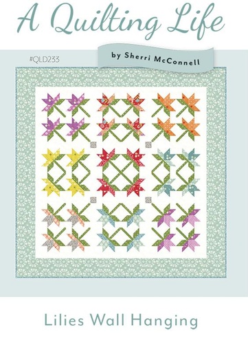 [35261] Lilies Wall Hanging QLD 233 Quilting Life Desi#1 (35261)