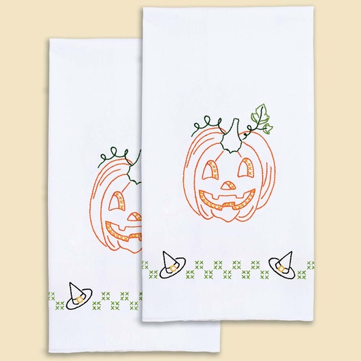 [35308] Halloween Decorative Hand Towels 2pk (35308)