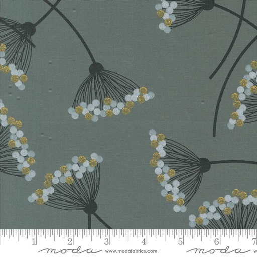 [34211] Shimmer Metallic Smoke Blossom by Zen Chic for Moda 1840-14M (34211)