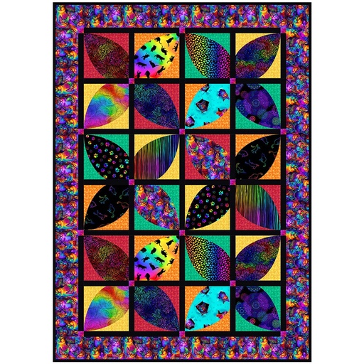 [35459] Hippie Chic pattern 46 x 64 (35459)